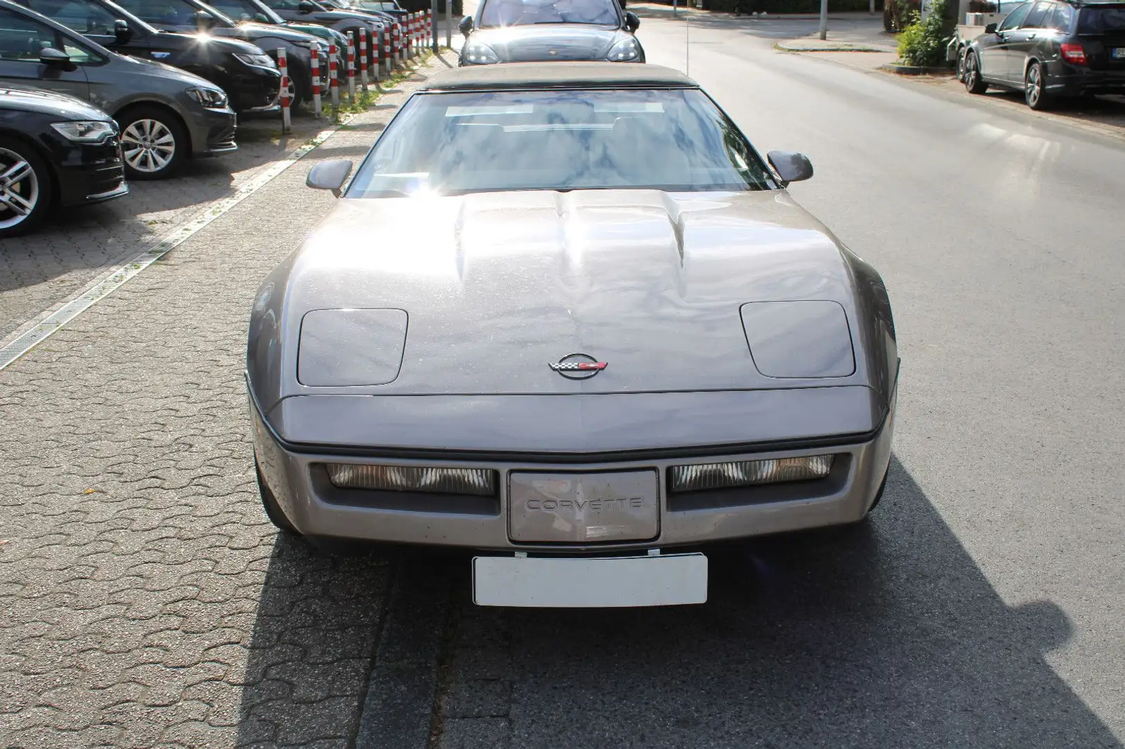 Corvette C4 5.7 V8 Cabrio*SCHALTER*H-ZULASSUNG*KAMERA*TOP Grau - 2