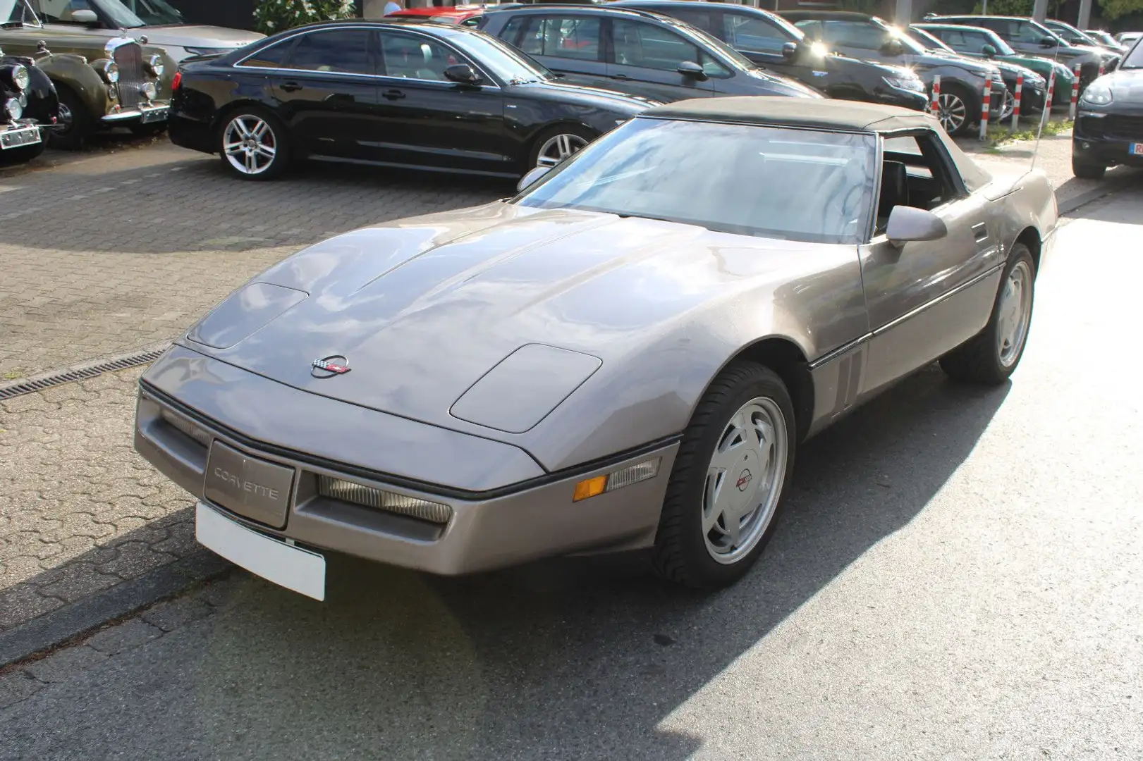 Corvette C4 5.7 V8 Cabrio*SCHALTER*H-ZULASSUNG*KAMERA*TOP Grau - 1