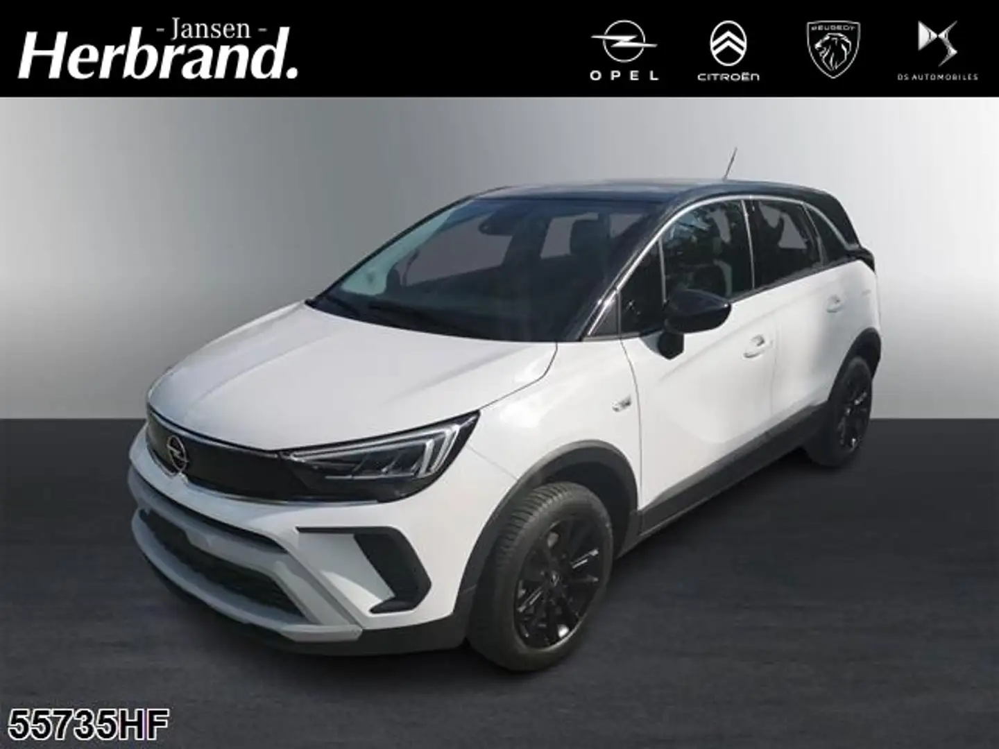 Opel Crossland Elegance+SHZ+LED+TEMPOMAT Blanc - 1