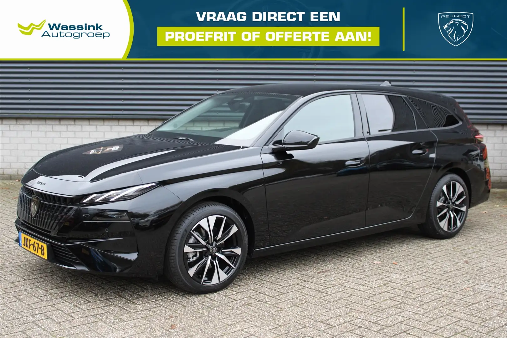 Peugeot 308 Sw Allure Hybrid I 360 Camera I Parkeersensoren I Noir - 1