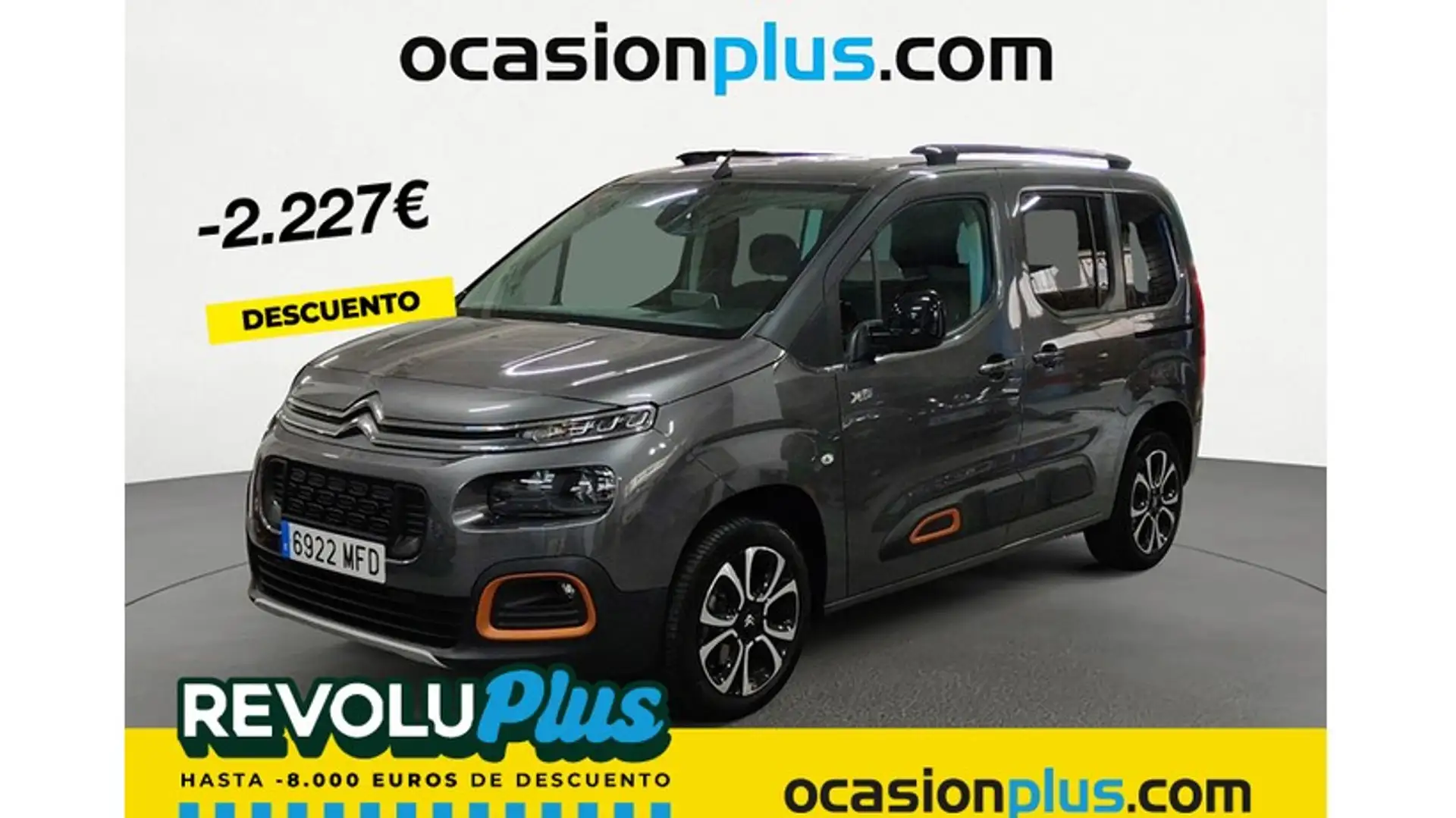 Citroen Berlingo Combi BlueHDi S&S Talla M Shine EAT8 130 Grigio - 1