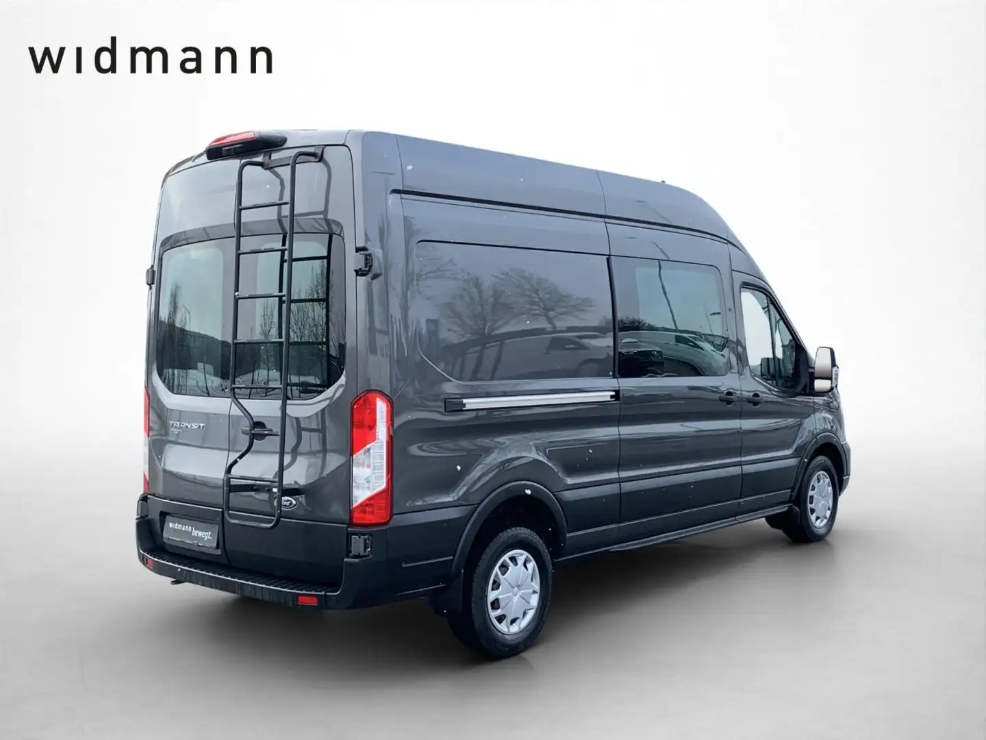 Ford Transit Kasten 350 L3 Trend SpurH PDC Navi Kam. Gris - 2