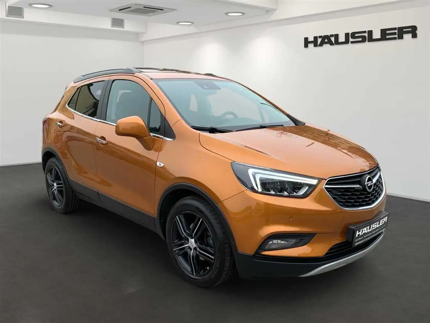 Opel Mokka 1.4 T Innov. Schiebedach Navi PDC LED Sitz+Lenkrad Oranje - 2