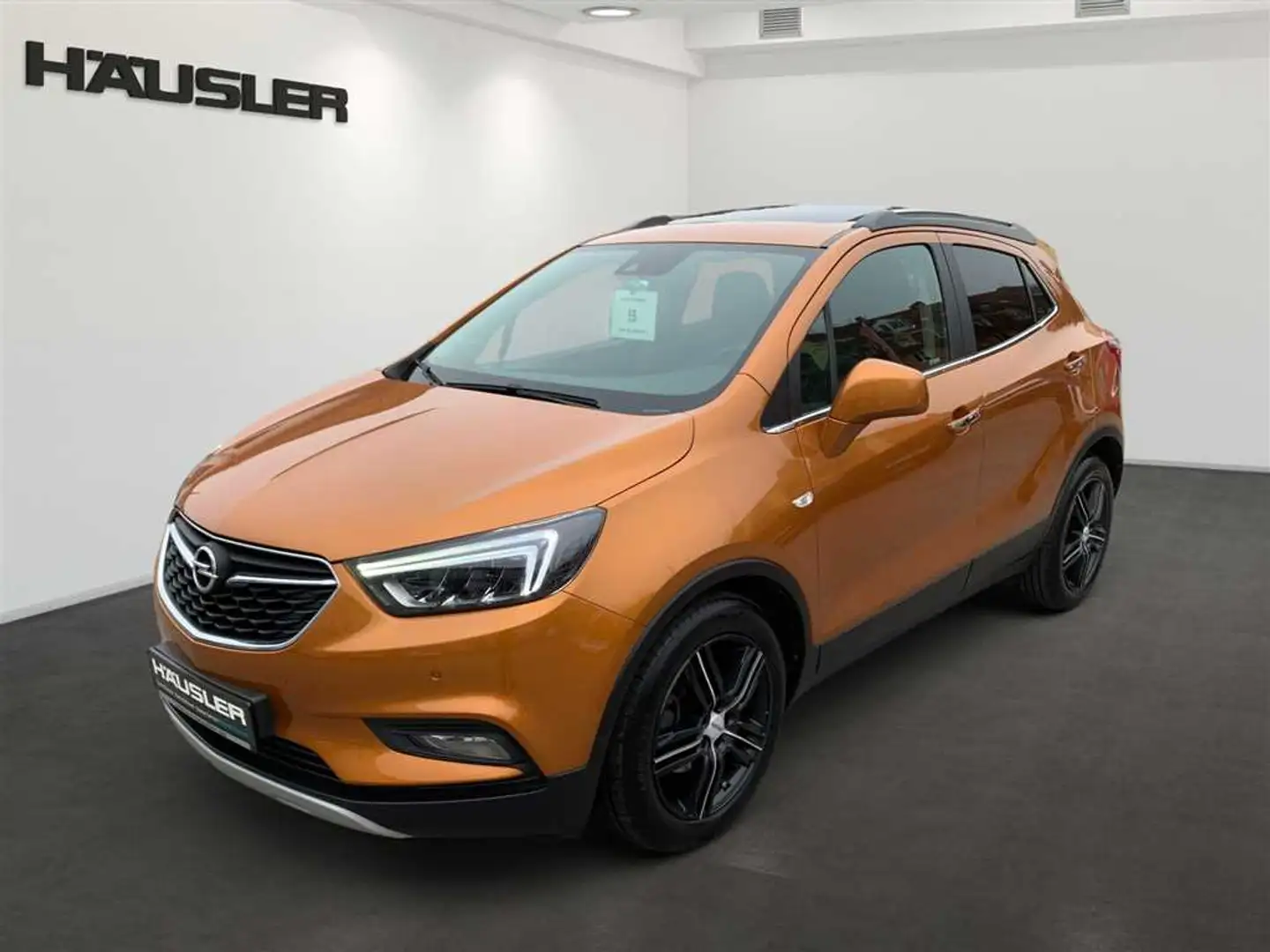 Opel Mokka 1.4 T Innov. Schiebedach Navi PDC LED Sitz+Lenkrad Orange - 1