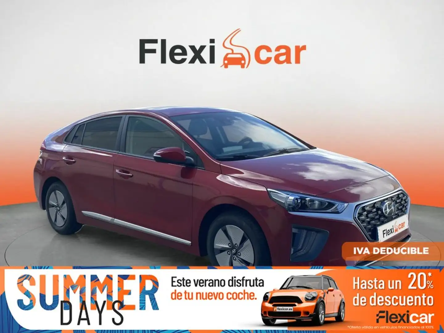 Hyundai IONIQ electrico gasolina Roşu - 1