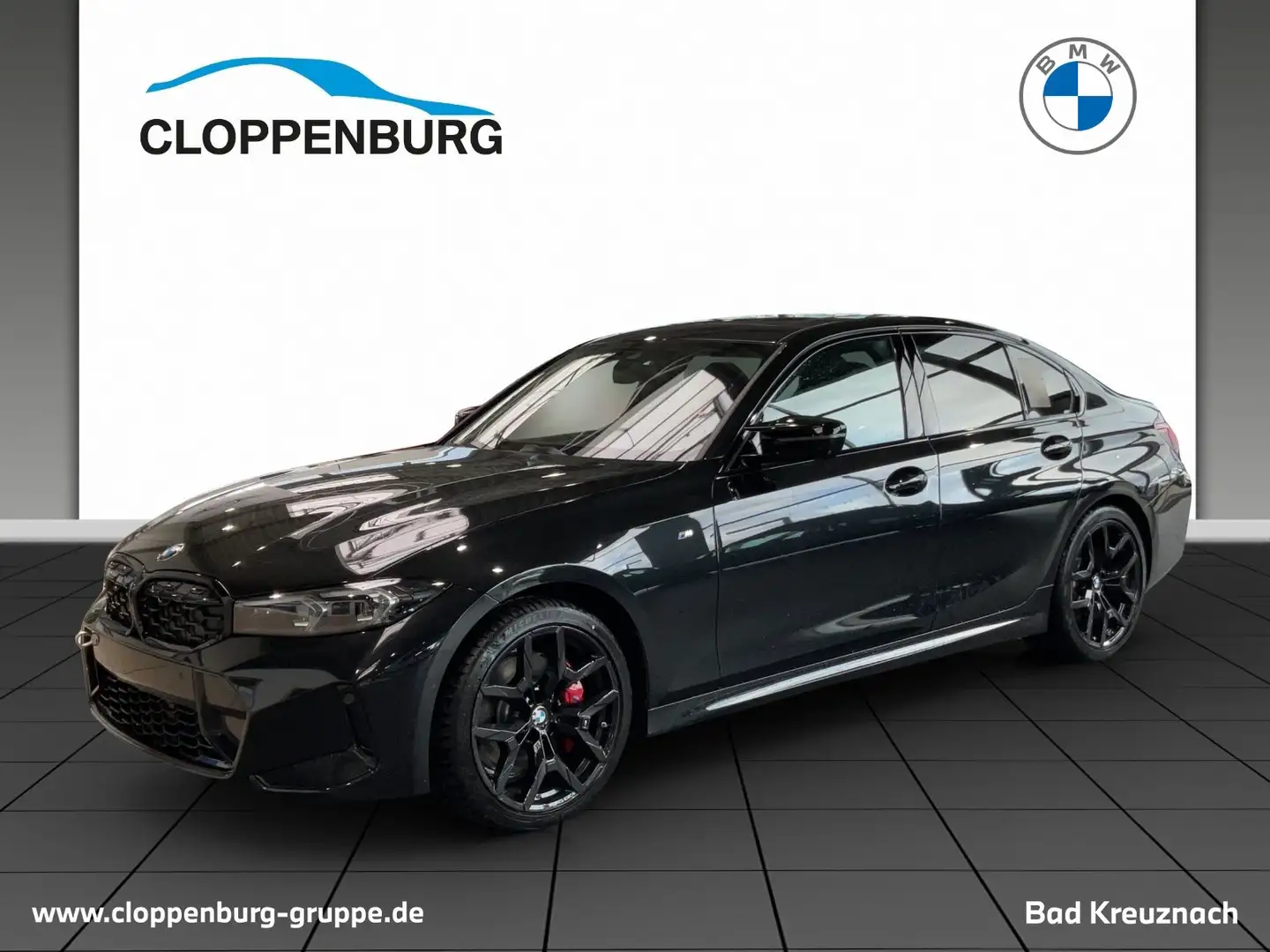BMW 340 M340d xDrive Limousine Head-Up+Navi+360°+SHZ+BT Schwarz - 1