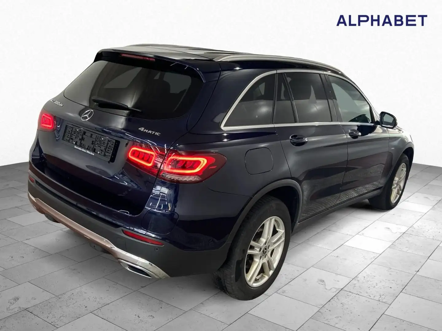 Mercedes-Benz GLC 300 de 4Matic AHK ACC BLIS HuD El.Heckkl. Bleu - 2