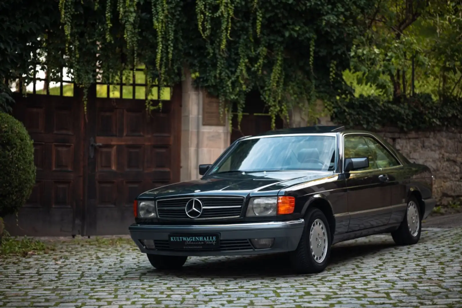 Mercedes-Benz 500 SEC C126*173tkm*3.Hand*Restauriert!* Чорний - 1