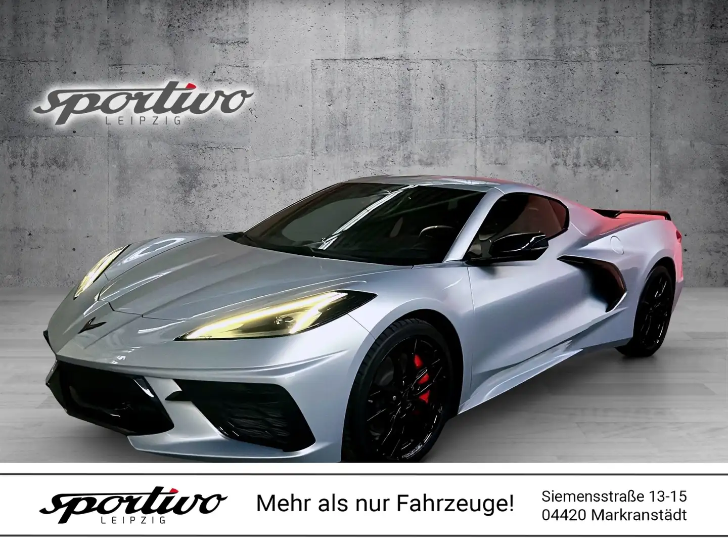 Corvette C8 Stingray 3 LT | Coupe | Lift | Competition Сірий - 1