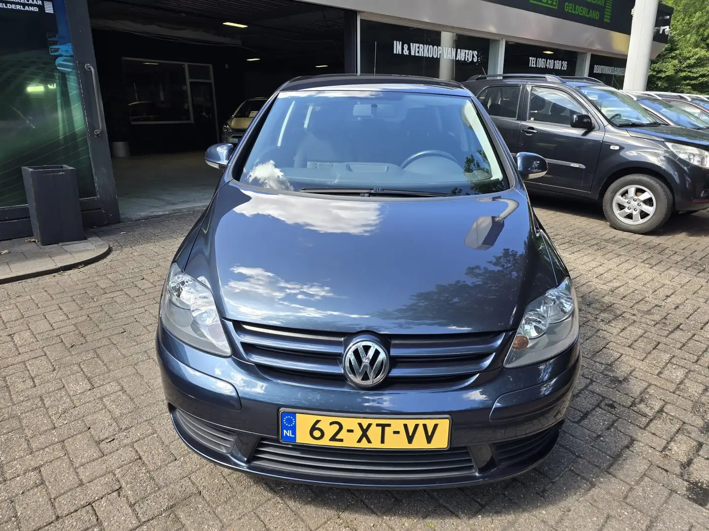 Volkswagen Golf Plus 1.4 Optive 3 | 1E EIGENAAR | 12MND GARANTIE | AIRC Blauw - 2