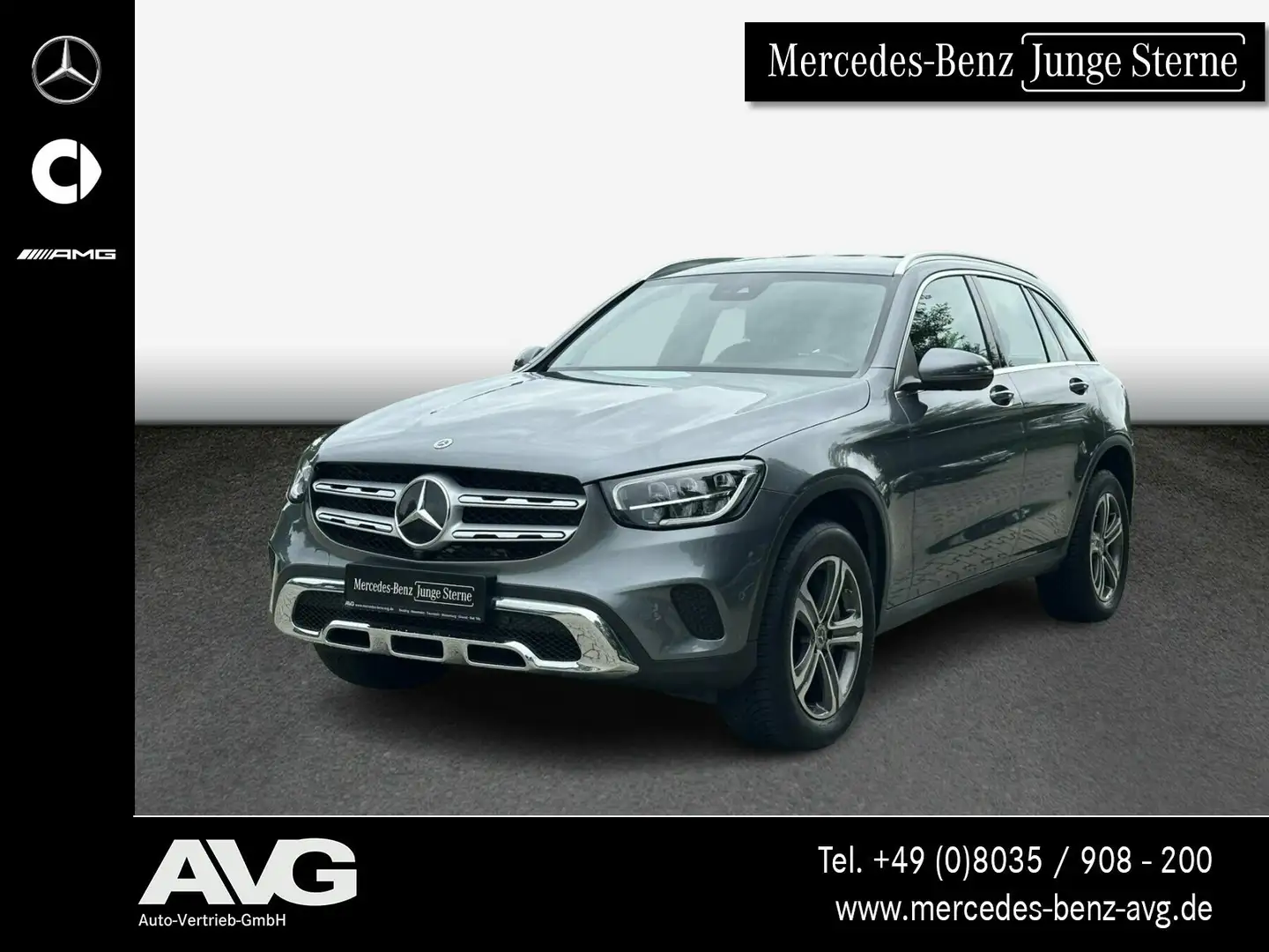 Mercedes-Benz GLC 300 GLC 300 e 4M MBUX Navi LED DAB 360° RDK CarPlay Grau - 1