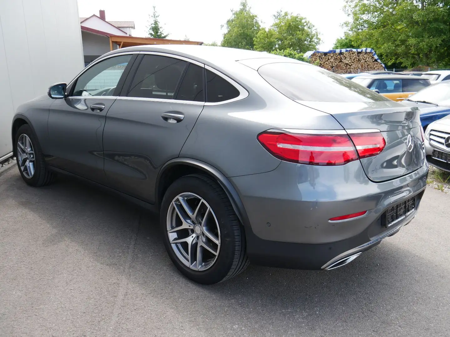 Mercedes-Benz GLC 250 d 4Matic Coupe AMG-Line NAVI/LED/AHK/RFK Grigio - 2