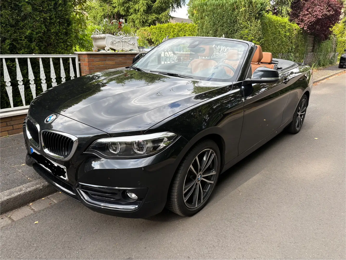 BMW 220 220i Cabrio Aut. Sport Line Black - 1