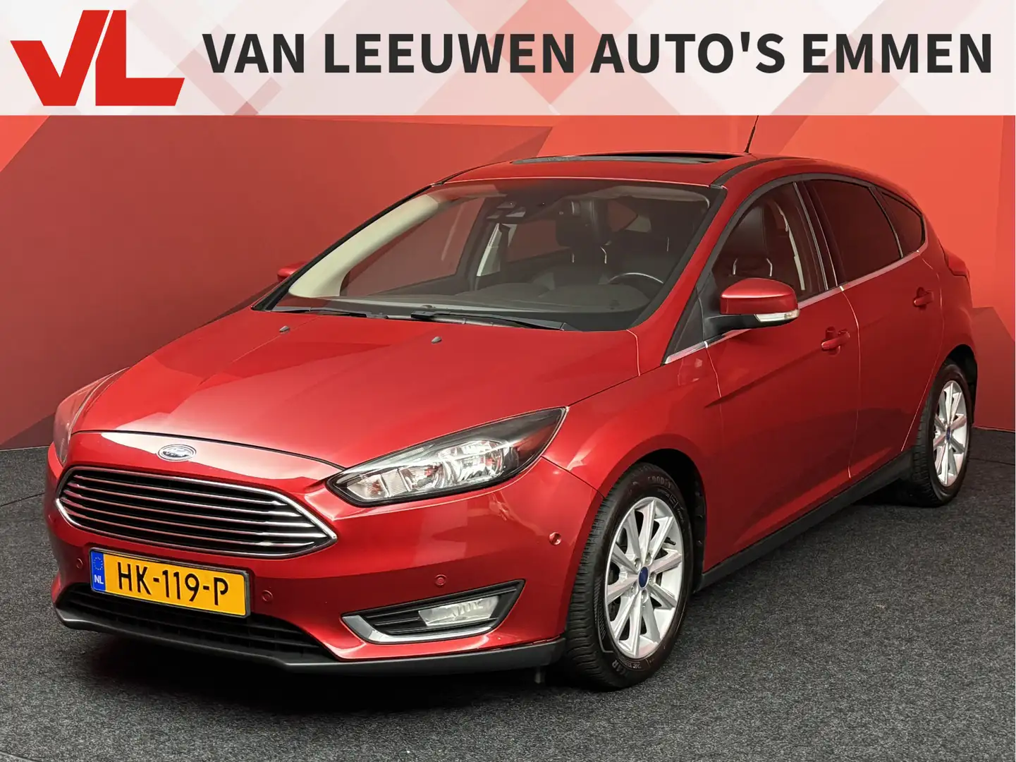 Ford Focus 1.0 Titanium Edition | Airco (automatisch) | Cruis Rot - 1