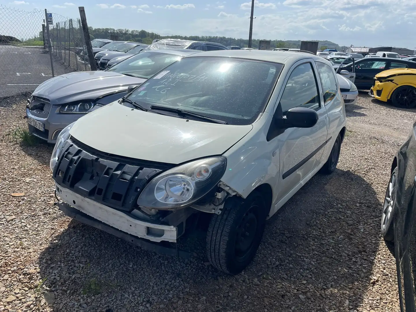 Renault Twingo II 1.2 LEV 75 / BS217 Blanc - 2