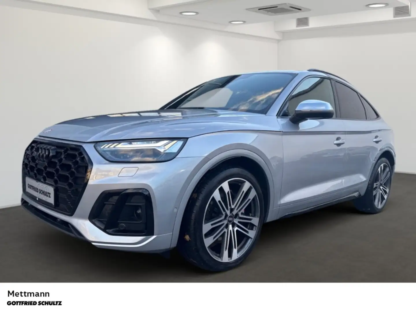 Audi SQ5 Sportb B&O AHK PANO STANDHZG SHZ PDC LM ZV Argent - 1