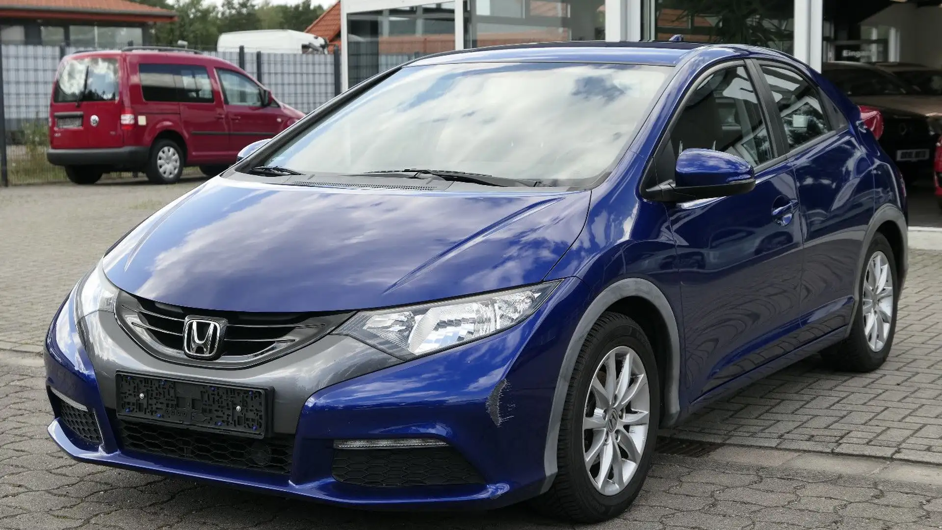 Honda Civic 1.4 Comfort Klimaautomatik/Alufelgen/USB Blau - 1