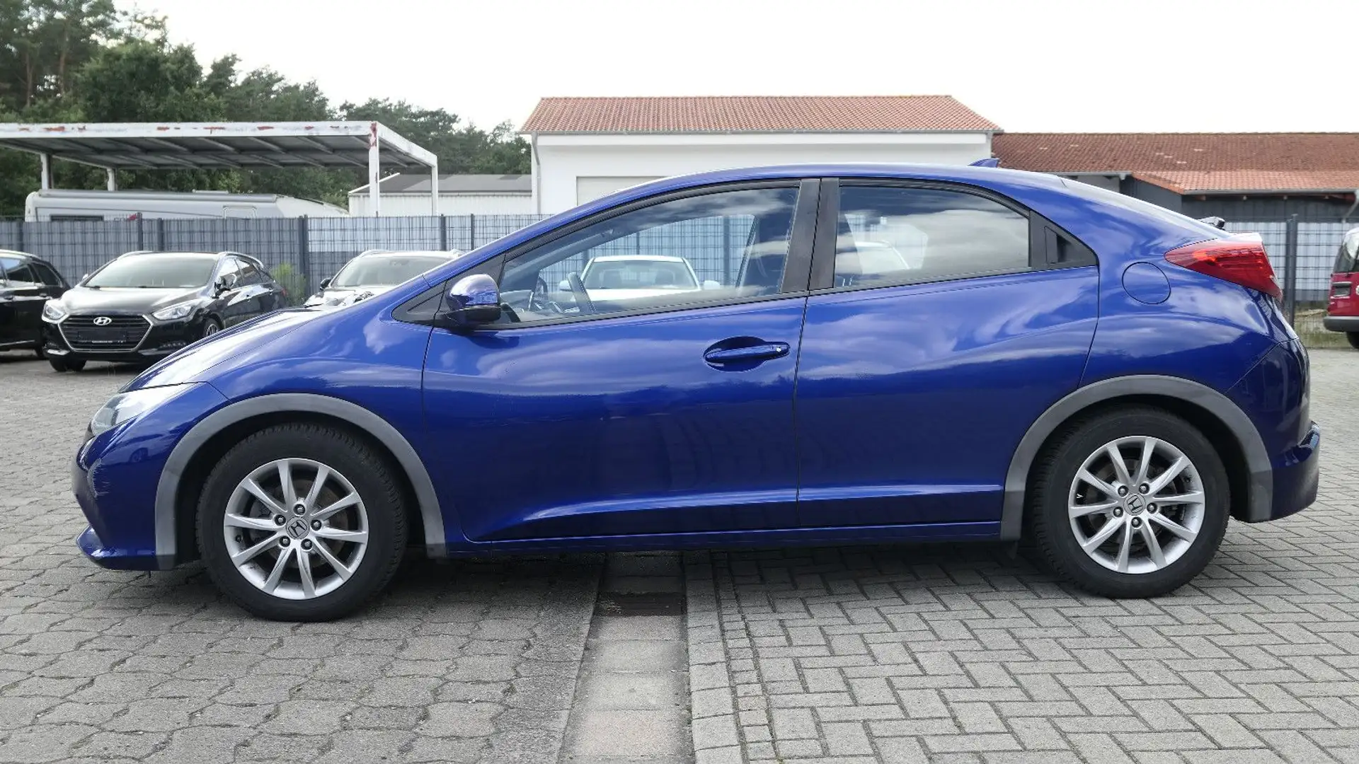 Honda Civic 1.4 Comfort Klimaautomatik/Alufelgen/USB Blau - 2