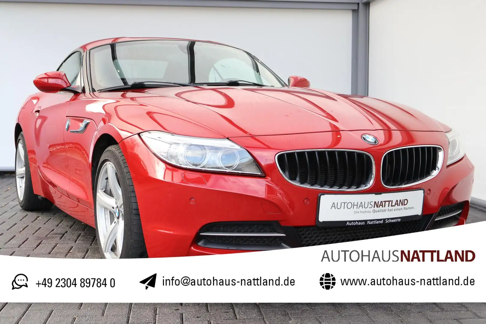 BMW Z4 Roadster sDrive 18i Autom. Leder Xenon Sitzh. Rot - 1