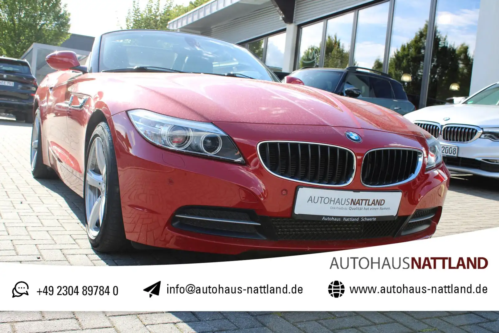 BMW Z4 Roadster sDrive 18i Autom. Leder Xenon Sitzh. Rot - 1