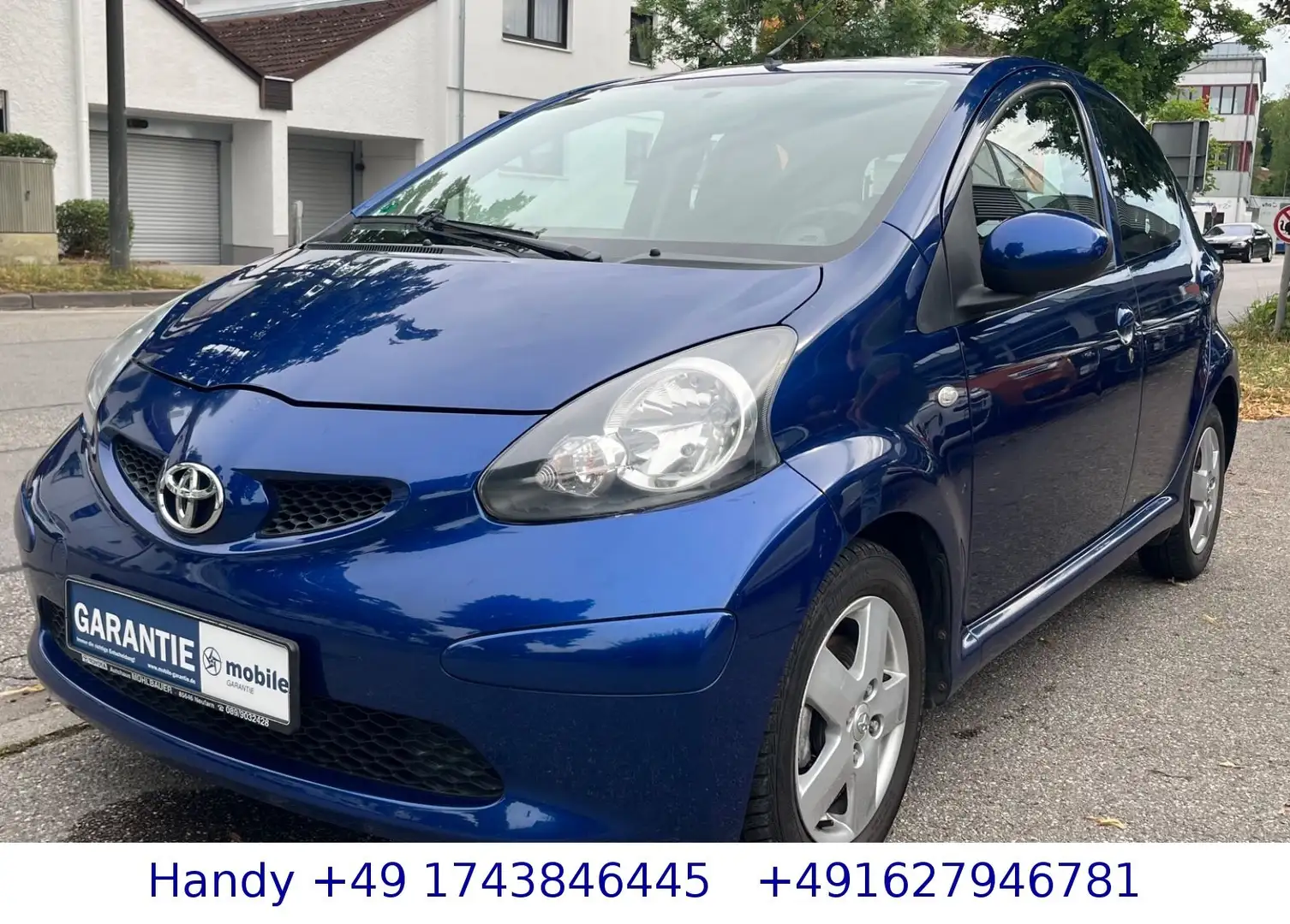 Toyota Aygo AYGO Blue 1.0i Lim./TÜV AU NEU/KLIMA/AUX/ZV Blau - 1
