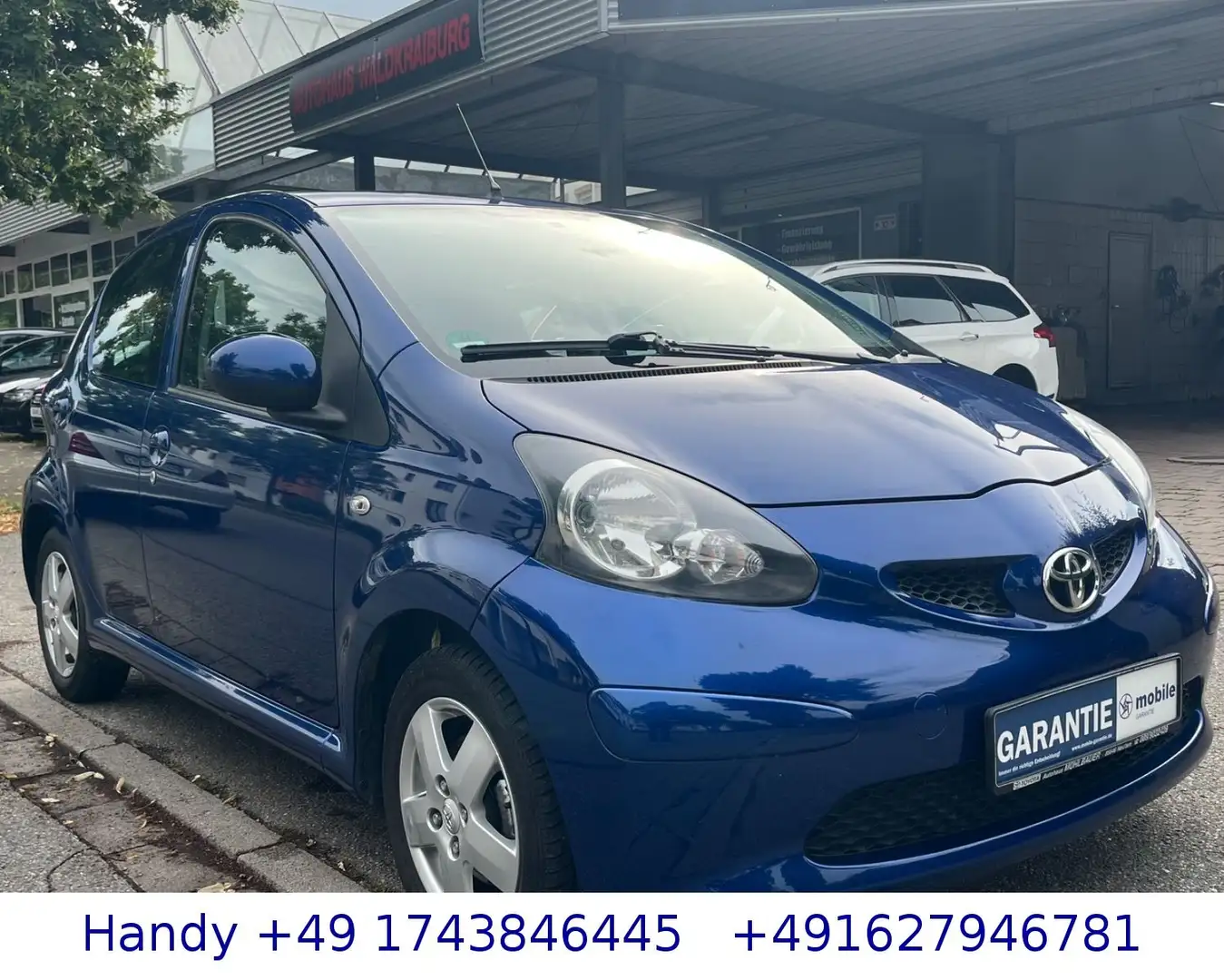 Toyota Aygo AYGO Blue 1.0i Lim./TÜV AU NEU/KLIMA/AUX/ZV Blau - 2