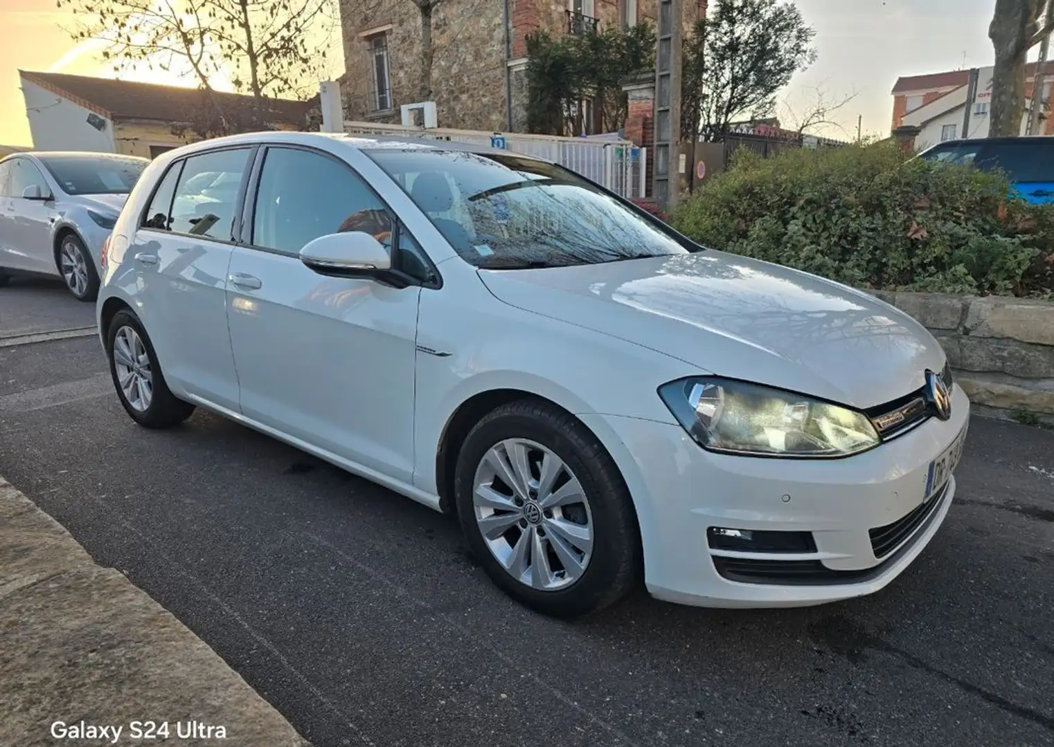 Volkswagen Golf 7 1.6 Tdi 110 BlueMotion Blanc - 2