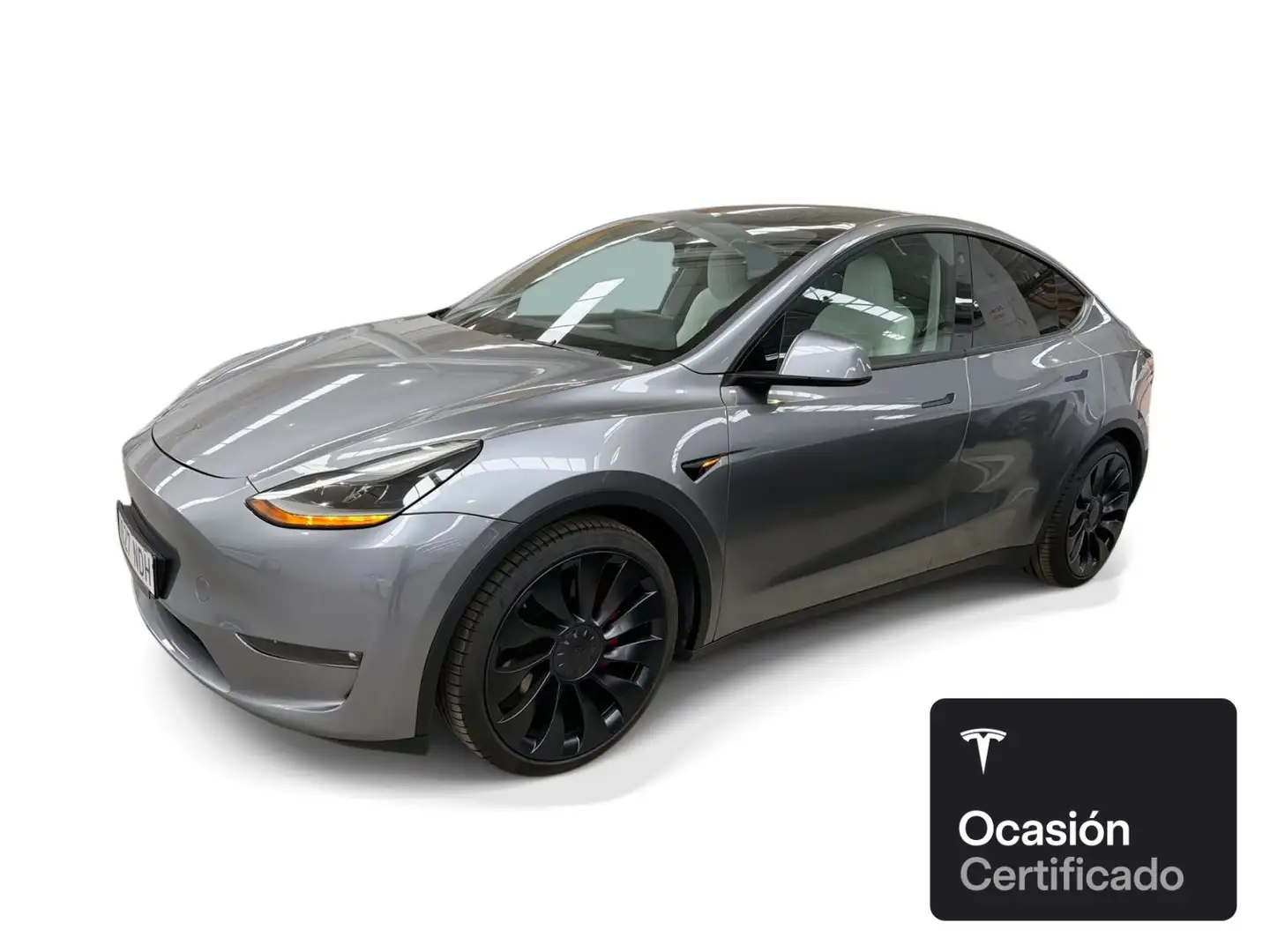 Tesla Model Y Performance Plateado - 1