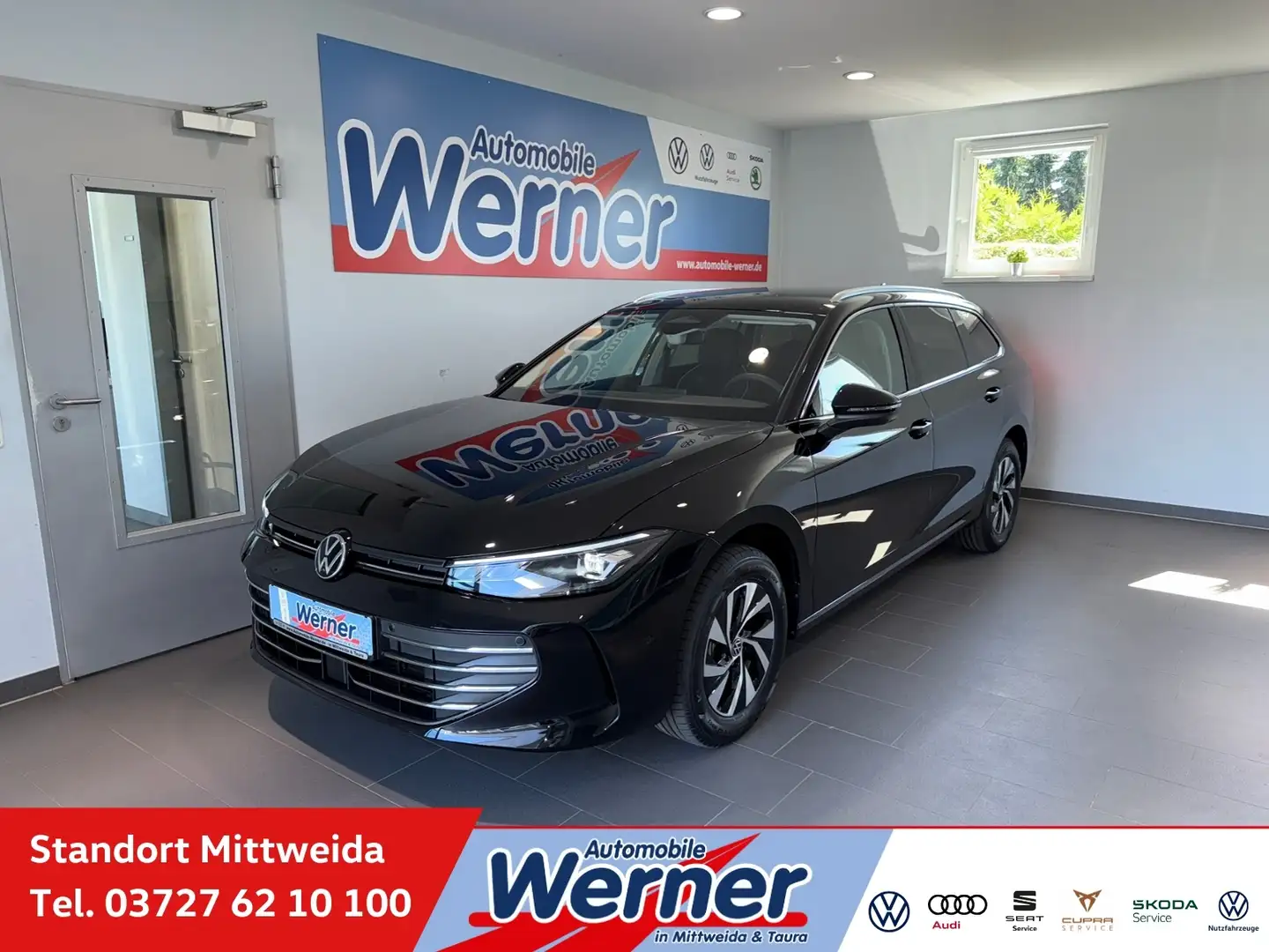 Volkswagen Passat Variant Business 2.0TDI AHK App-Navi LED RKamera Schwarz - 1