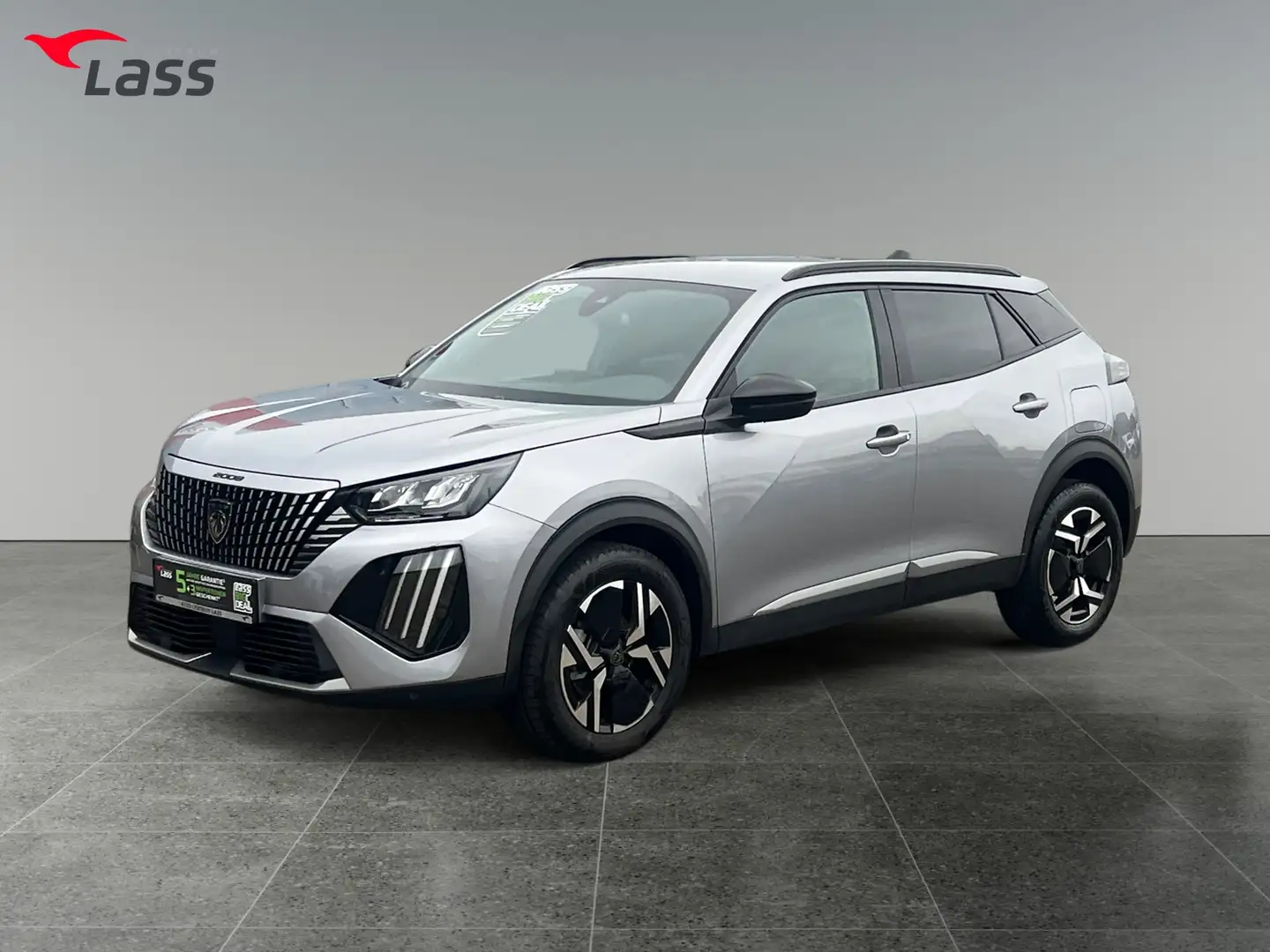 Peugeot 2008 1.2 PureTech 130 Allure LED KlimaA Leder Gris - 2