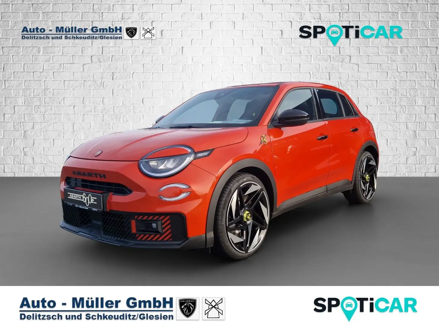 Abarth 600e 240 Turismo Orange - 1