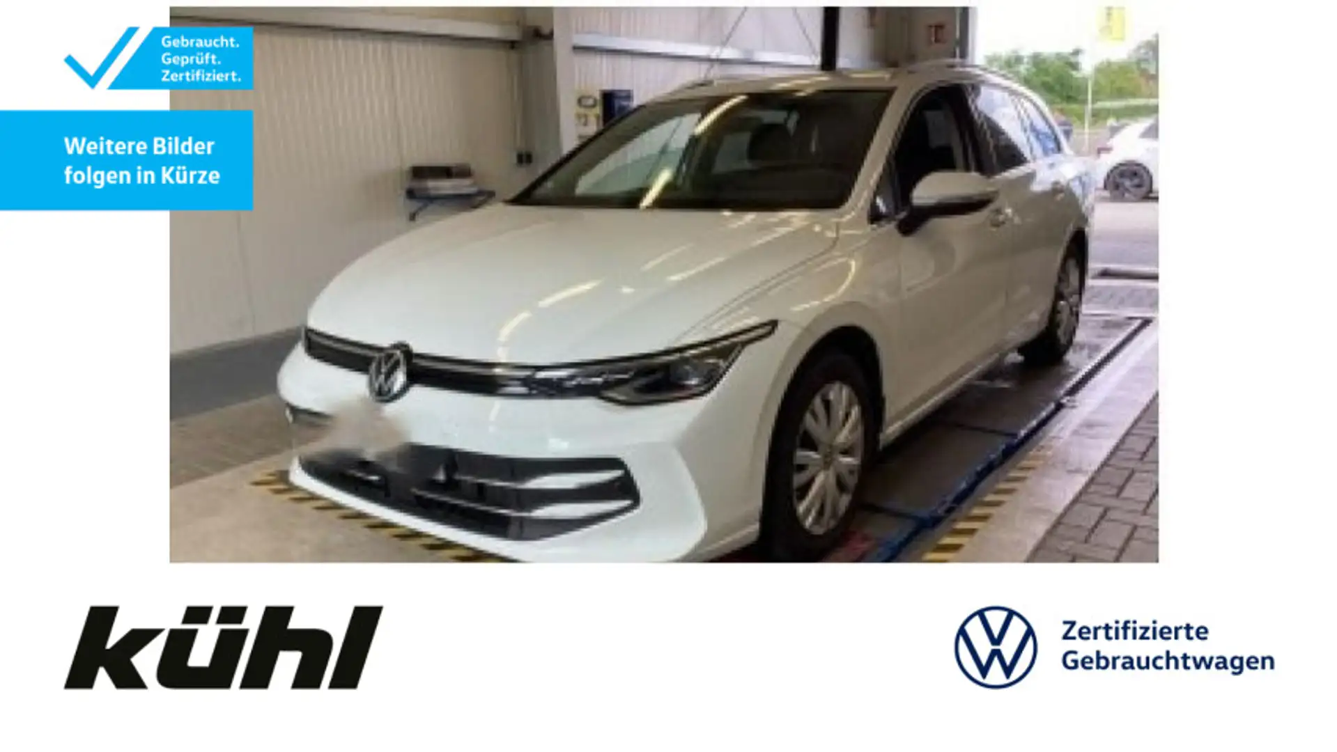 Volkswagen Golf Variant Golf 8 VIII Variant 1.5 eTSI Style IQ.Light ACC Weiß - 1