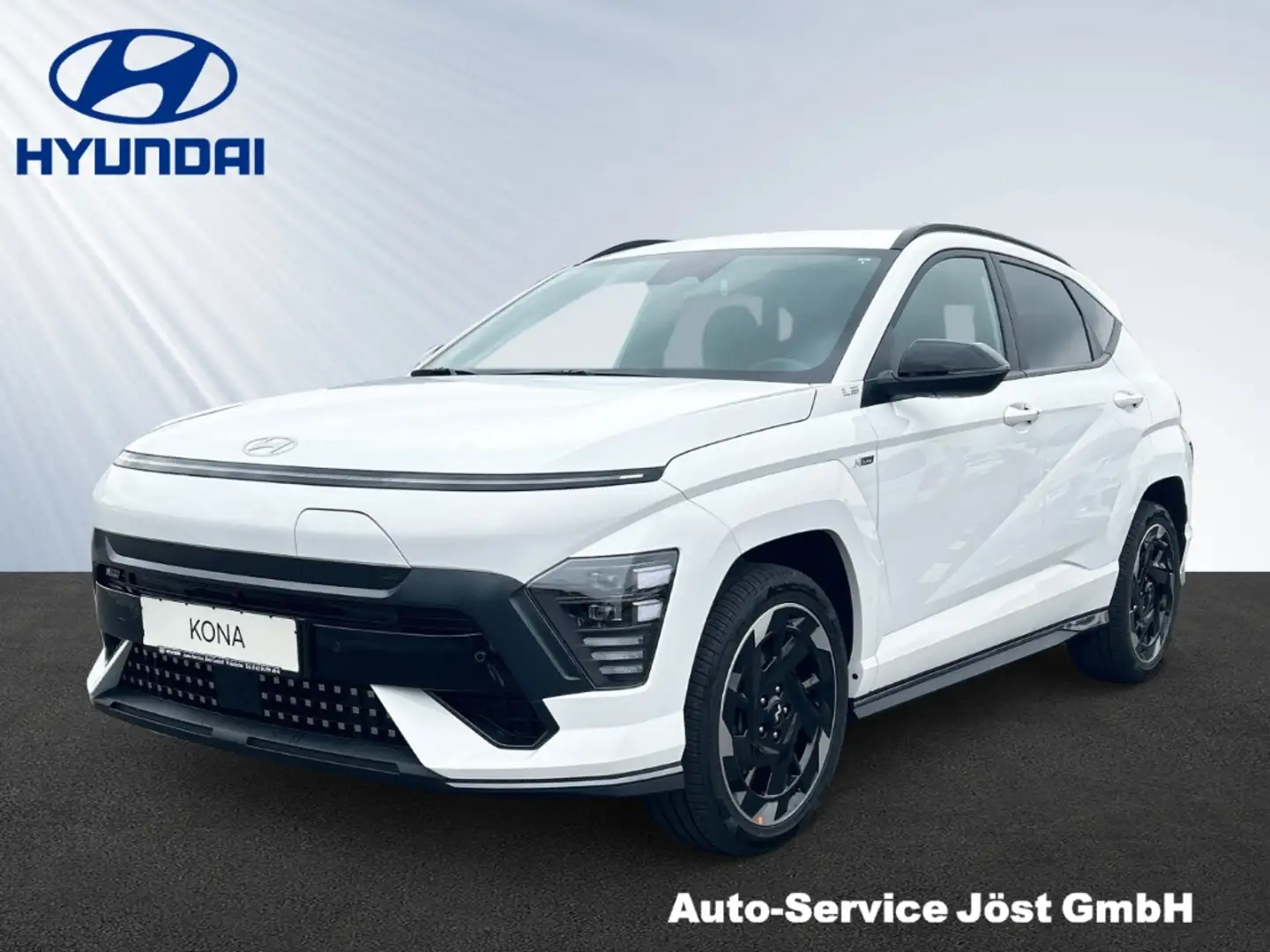 Hyundai KONA N-Line EV 65,4kWh  NOCH FREI !! Weiß - 1