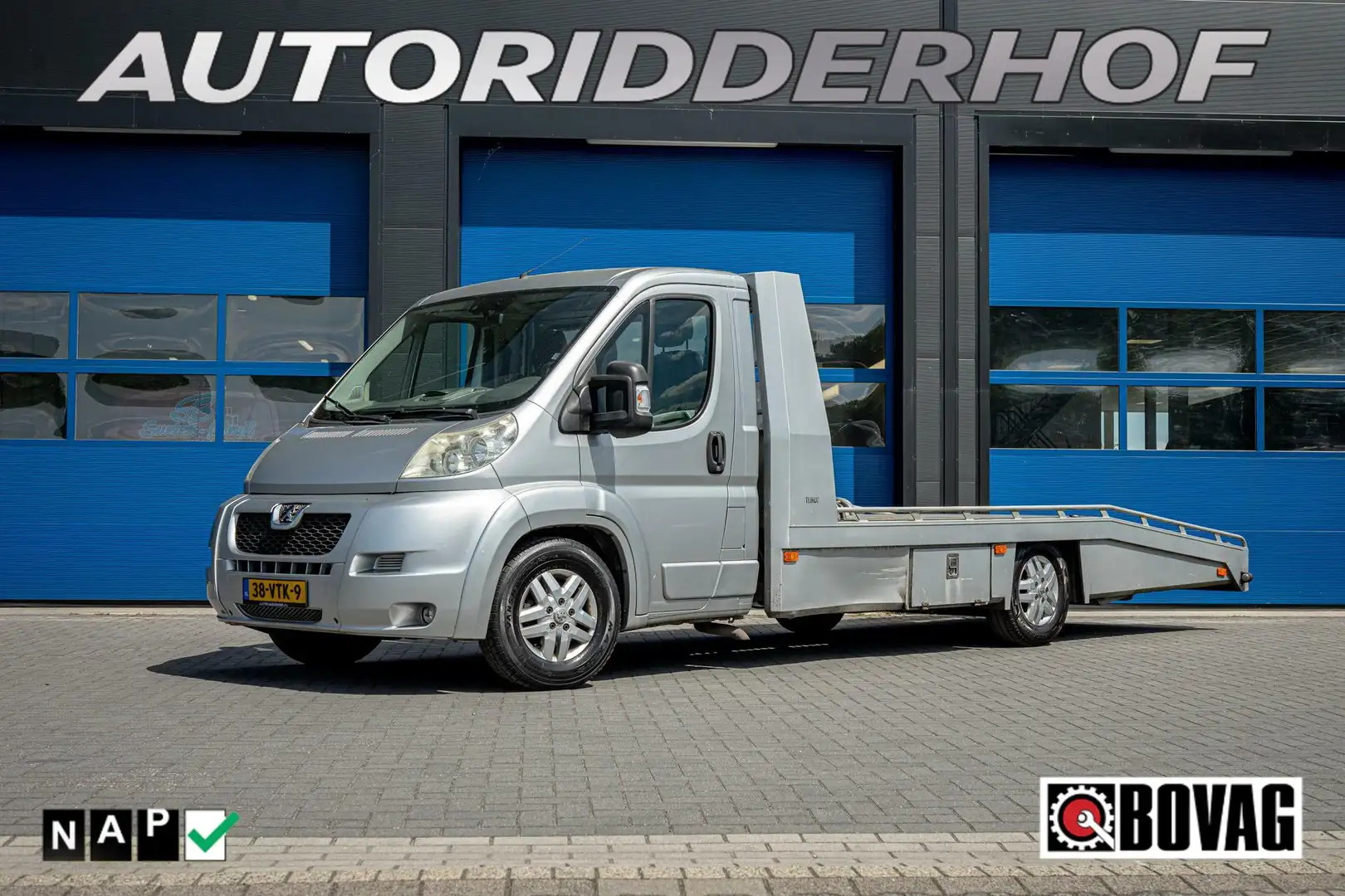 Peugeot Boxer 3.0 HDiF 160PK AUTOTRANSPORTER Gri - 1