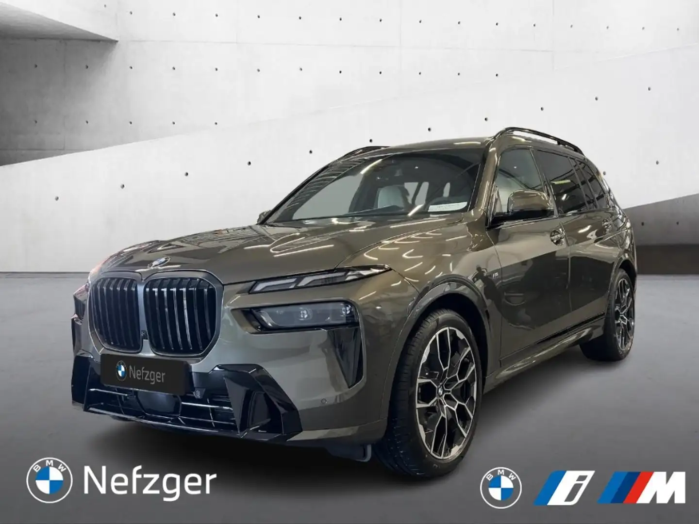 BMW X7 xDrive40d M Sport Leder Park-Assist AHK H&K HUD Gris - 1