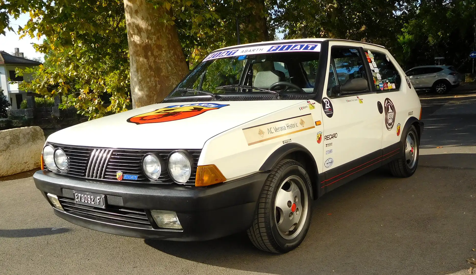 Fiat Ritmo Ritmo 3p 2.0 TC Abarth 130cv Blanc - 2