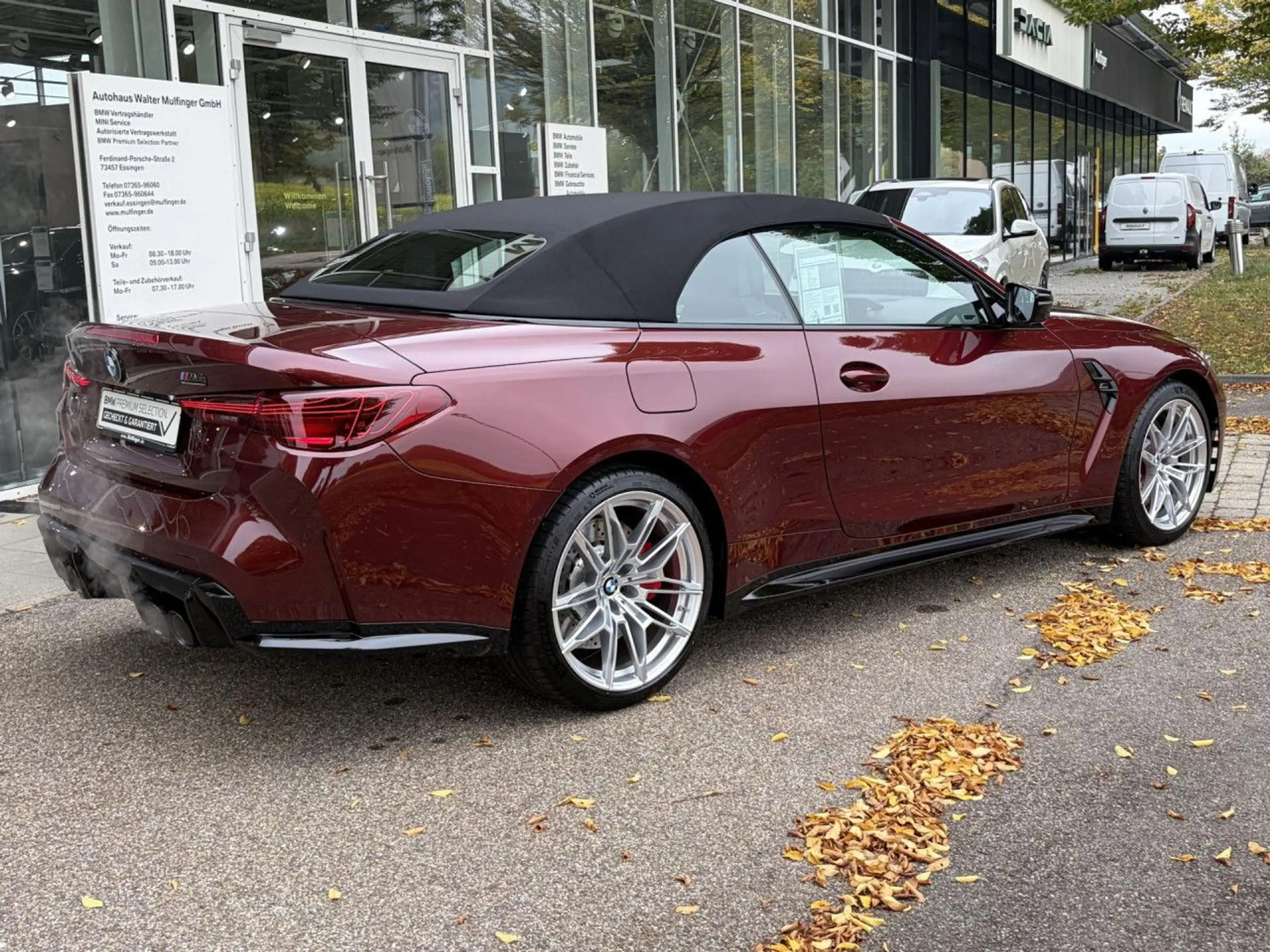 BMW M4 Cabrio Comp.xDr.ACC SurView Compound Sitzbel — photo 7