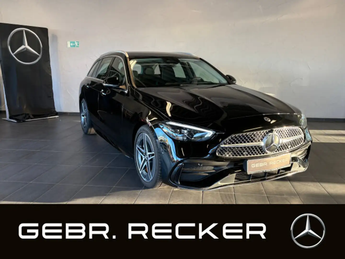 Mercedes-Benz C 180 C 180 T AMG Line Distronic LED Kamera DAB MBUX Noir - 1