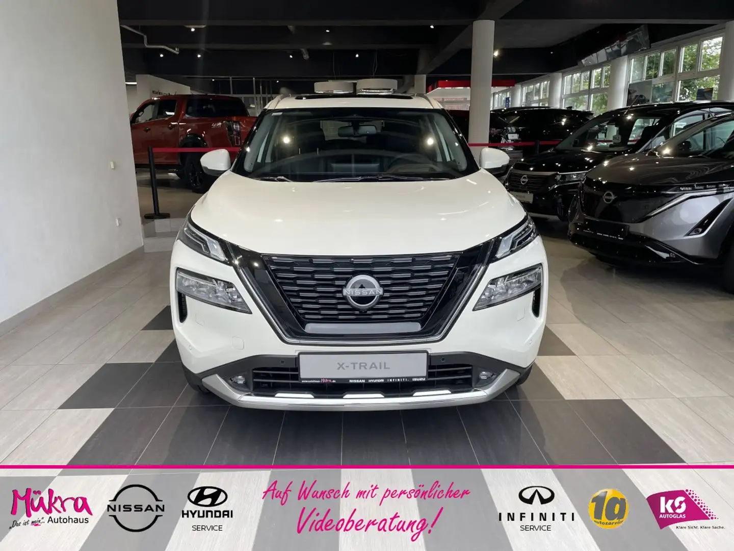 Nissan X-Trail Tekna+ 1.5 VC-T e-POWER 204 PS Leder Navi PGD Biały - 2