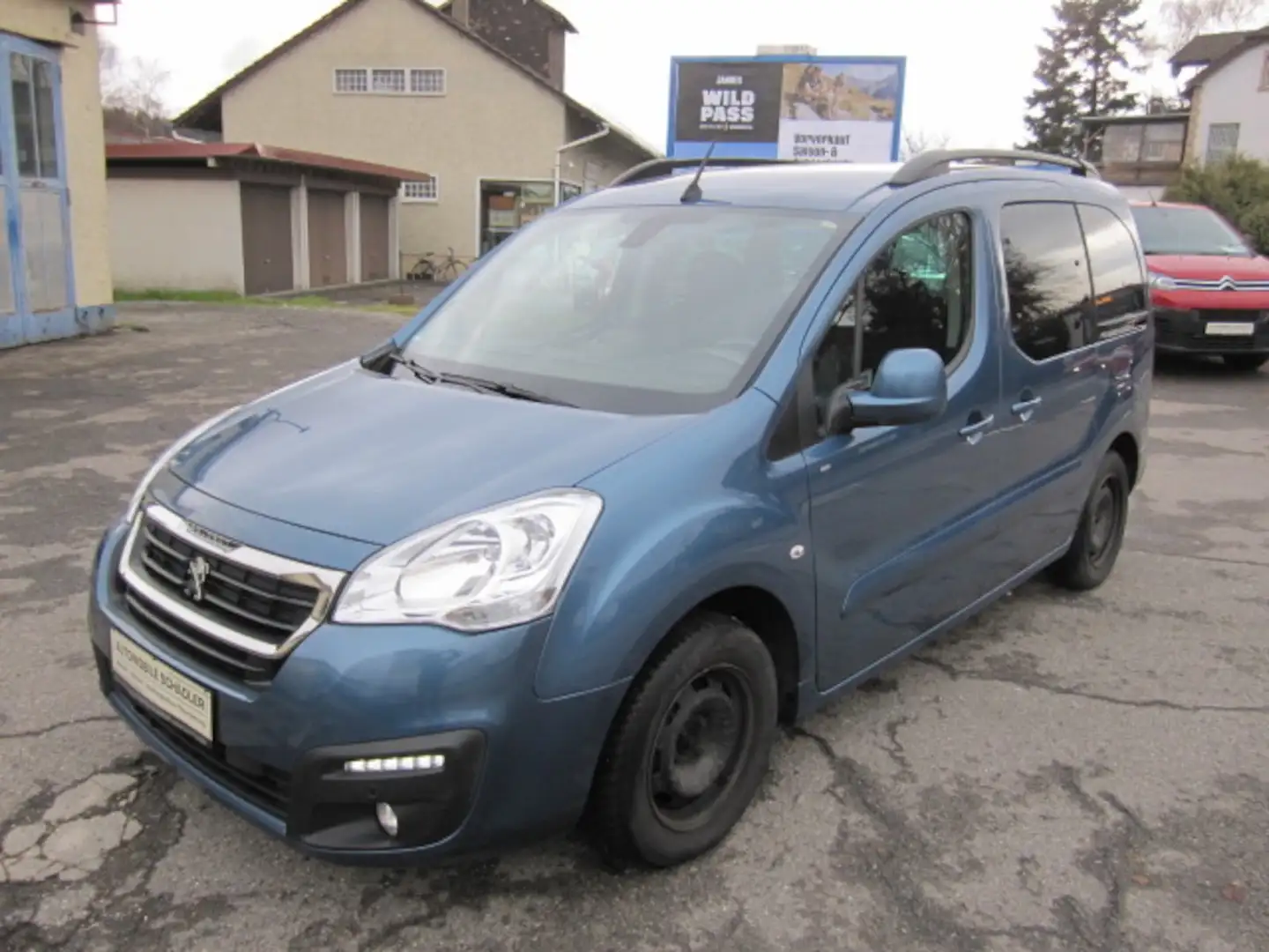Peugeot Partner Allure ~ Navi ~ AHK ~ Kamera Blu/Azzurro - 1