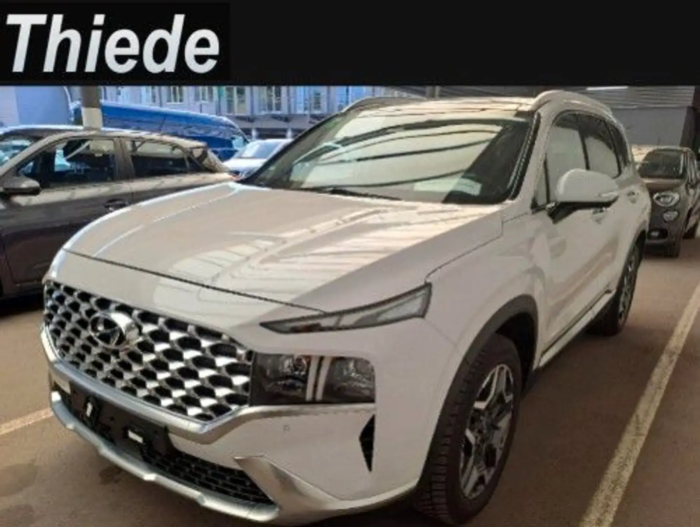 Hyundai SANTA FE Prime 1.6 HYBRID 4WD NAVI/LED/KAM./PANO Weiß - 1