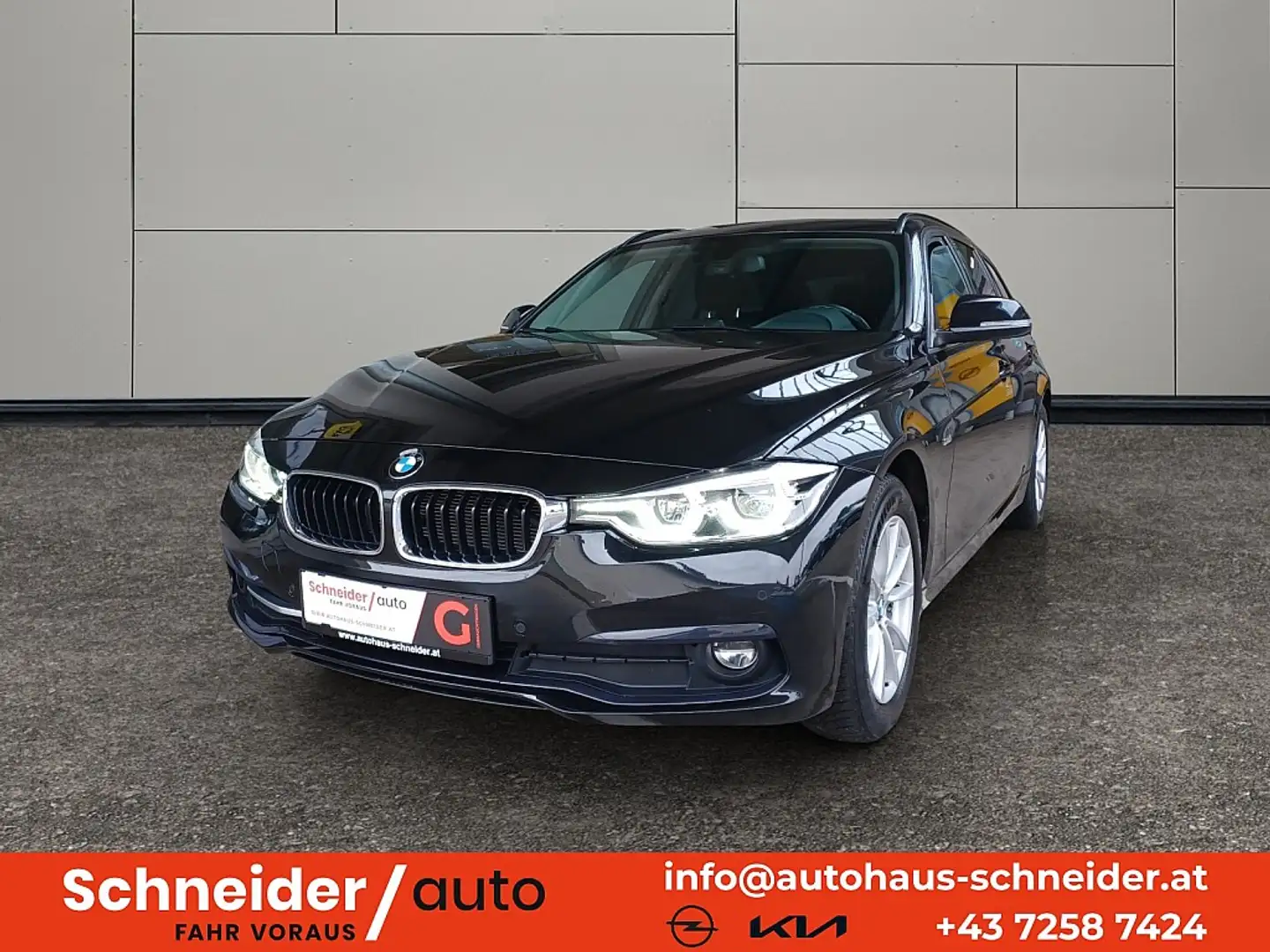 BMW 318 d Touring Sport Line Aut. Nero - 1