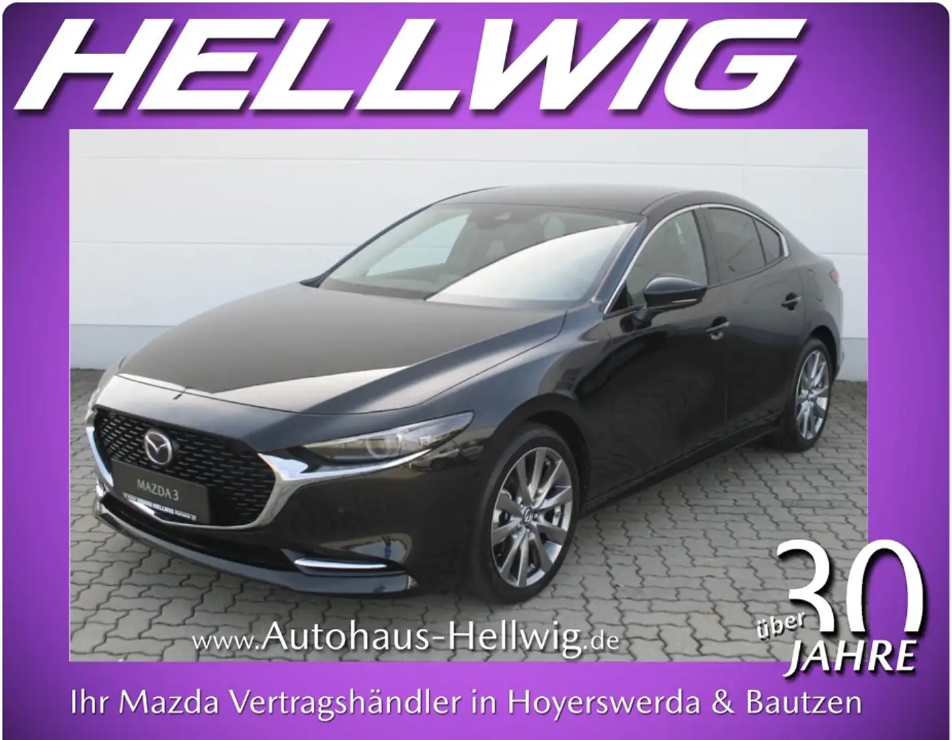 Mazda 3 Fastback 2.0l Skyactiv-X Takumi Leder Driver&Sound Blanc - 1