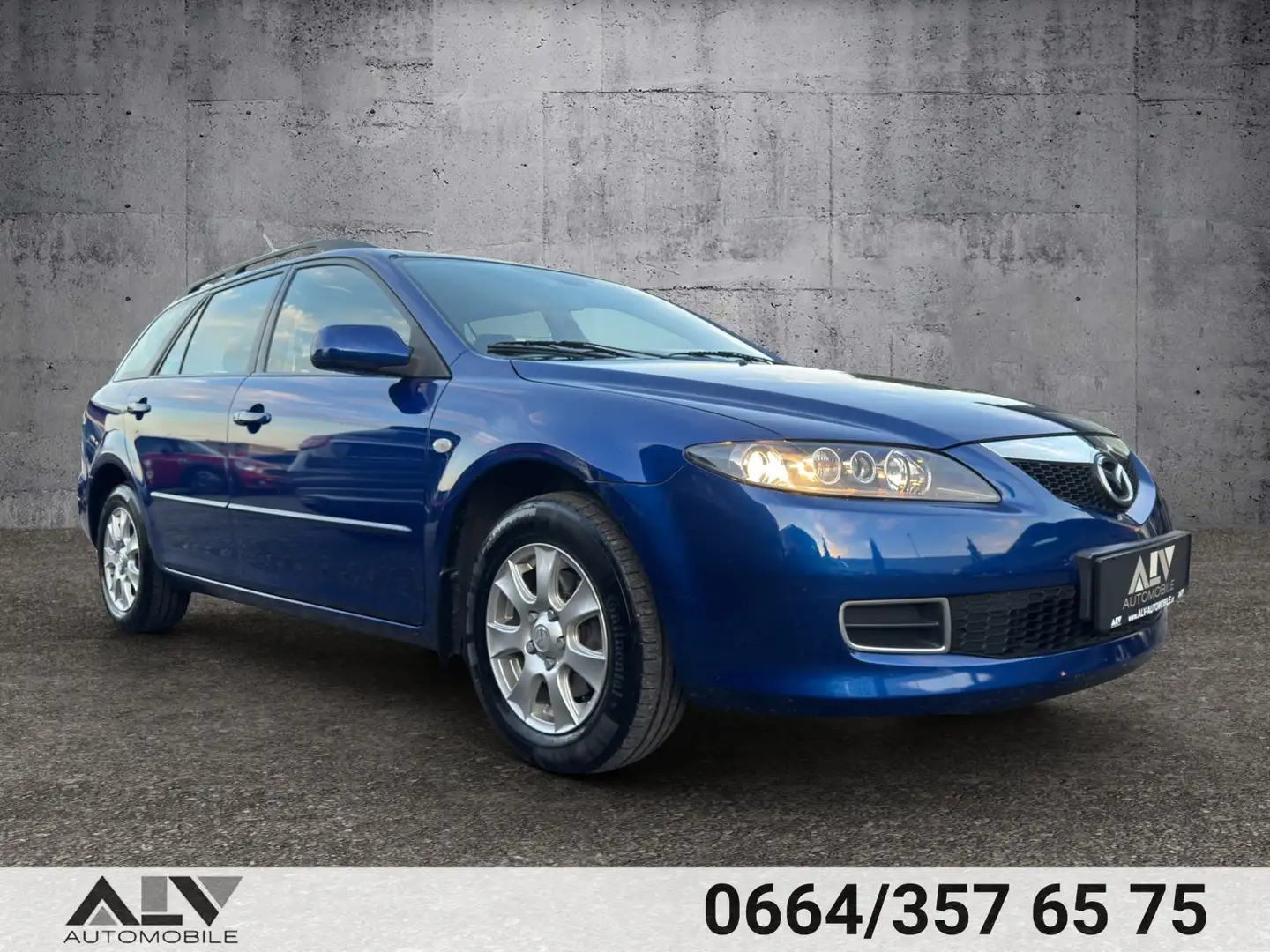 Mazda 6 2.0 CD Sport Comfort 1.Besitz! Blue - 1