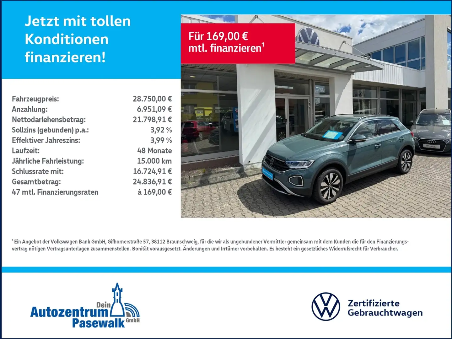 Volkswagen T-Roc 1.5 TSI DSG Life Blauw - 1