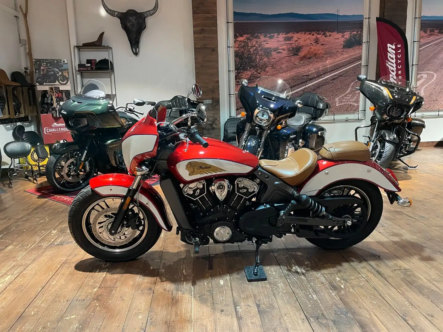 Indian Scout ICON "KessTech" Vorteilspaket 250/3,99 % Rojo - 1