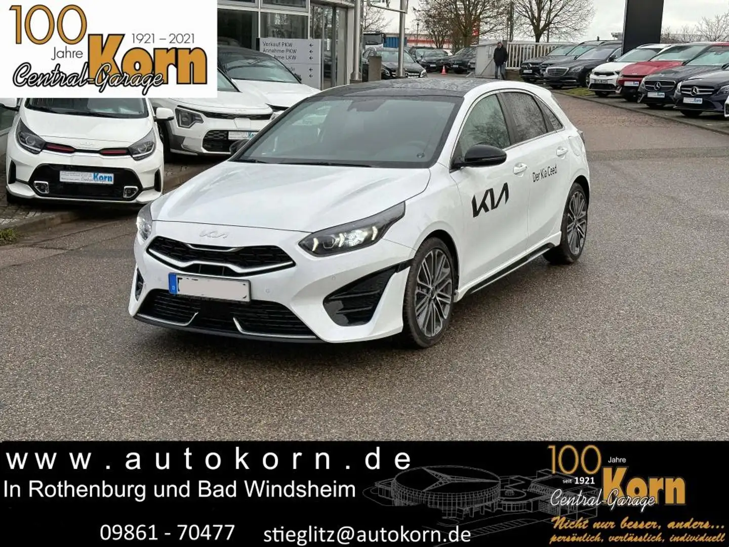 Kia Ceed / cee'd Ceed 1.5 T GT Line DCT PanoDach TechP ACC uvm Bílá - 1