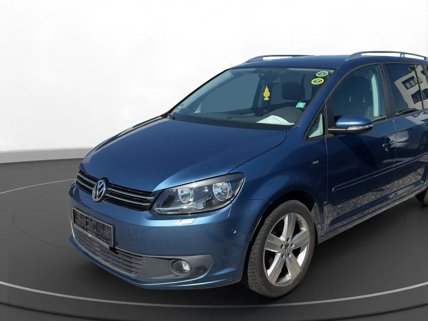 Volkswagen Touran 2.0 TDI Cup | STANDH. | TEMPOMAT | PANO | Azul - 2
