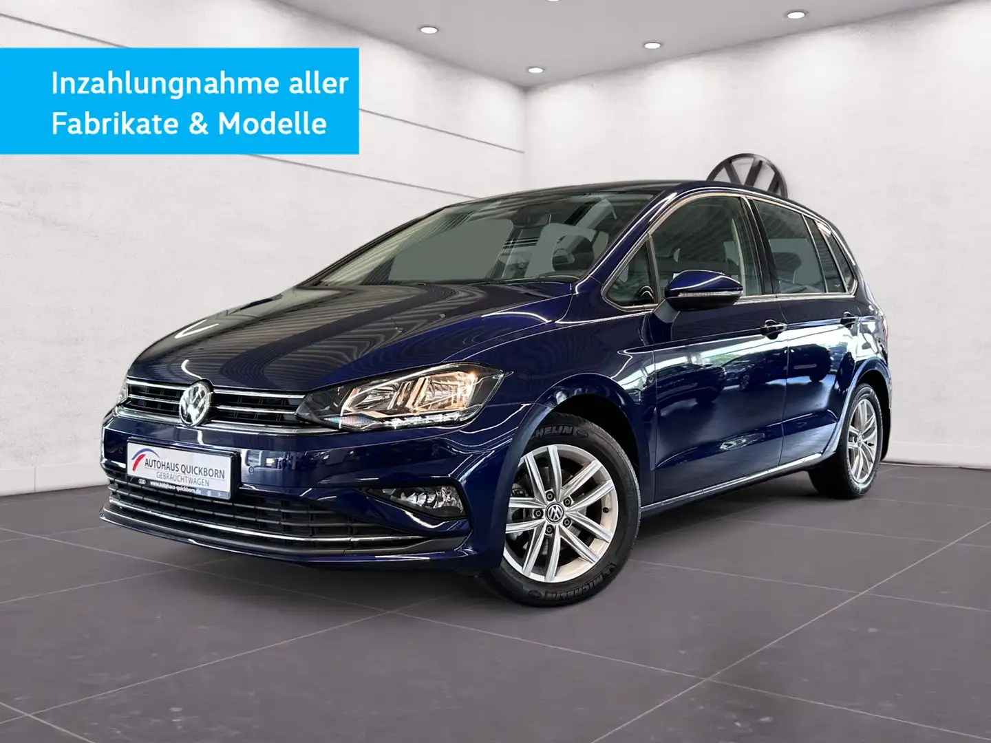 Volkswagen Golf Sportsvan Comfortline 1.5 TSI DSG NAVI KAMERA PDC KLIMA Bleu - 2