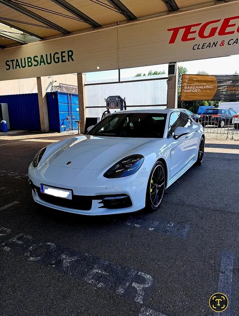 Porsche Panamera 4 E-Hybrid PHEV Aut. 5 Sitzer Weiß - 2